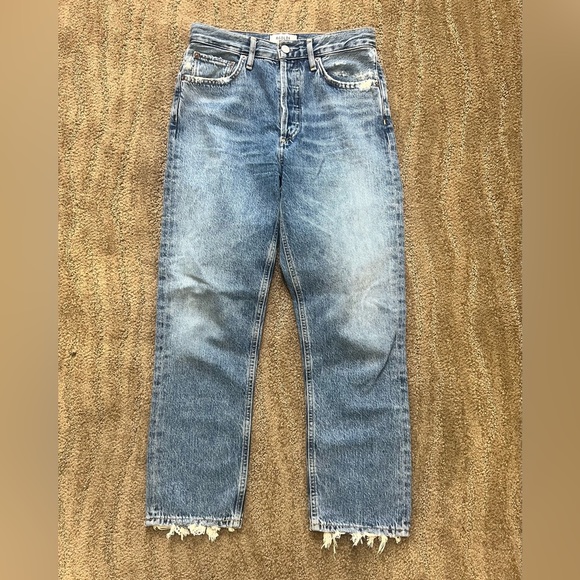 Agolde Riley Crop - Picture 2 of 5